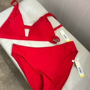 Summersalt Red Bikini Set